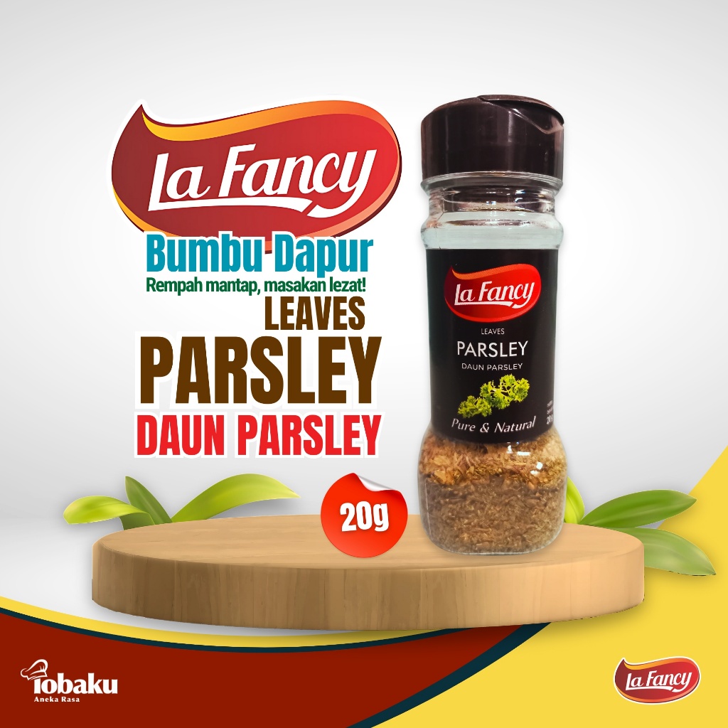 

LA FANCY Daun Parsley - Parsley Leaves - Bumbu Rempah Dapur 20g