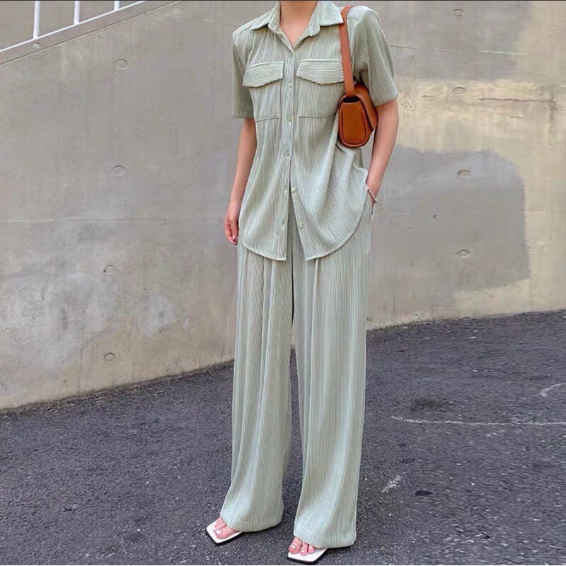 Greny Set | Atasan Celana Set Wanita