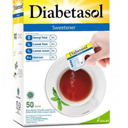 

Diabetasol Sweetener isi 50 Sachet