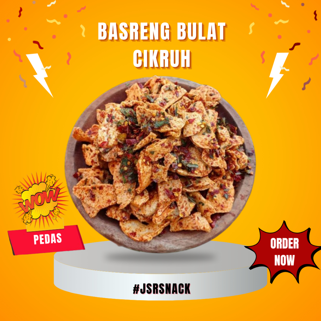 

BASRENG BULAT BASO GORENG BUMBU CIKRUH 250 GRAM