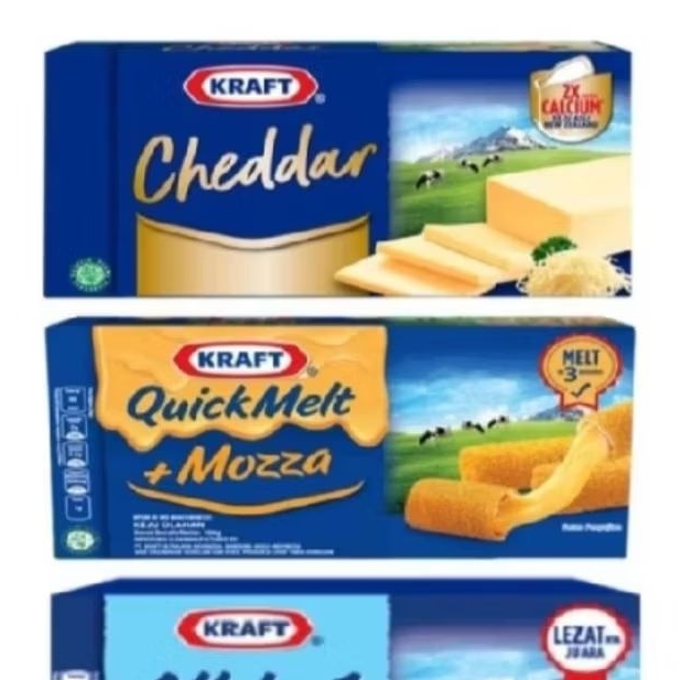 

KEJU KRAFT CHEDDAR , QUICKMELT MOZZA