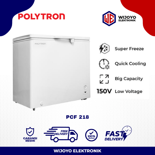 Chest Freezer Polytron PCF 218 Freezer Box Polytron 200 liter