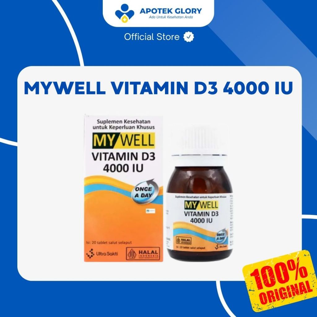 MYWELL VITAMIN D3 4000 IU