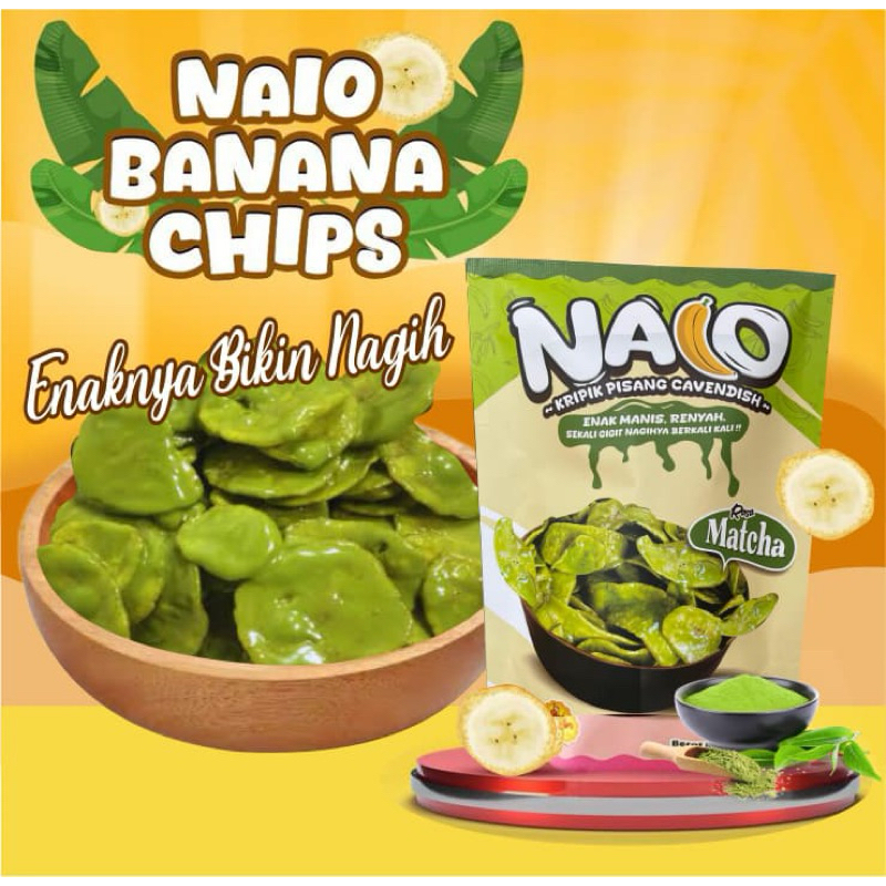 

Keripik Pisang Rasa Matcha/Keripik Pisang Coklat Lumer/Keripik Pisang/Keripik pisang cavendish/Cemilan Kekinian