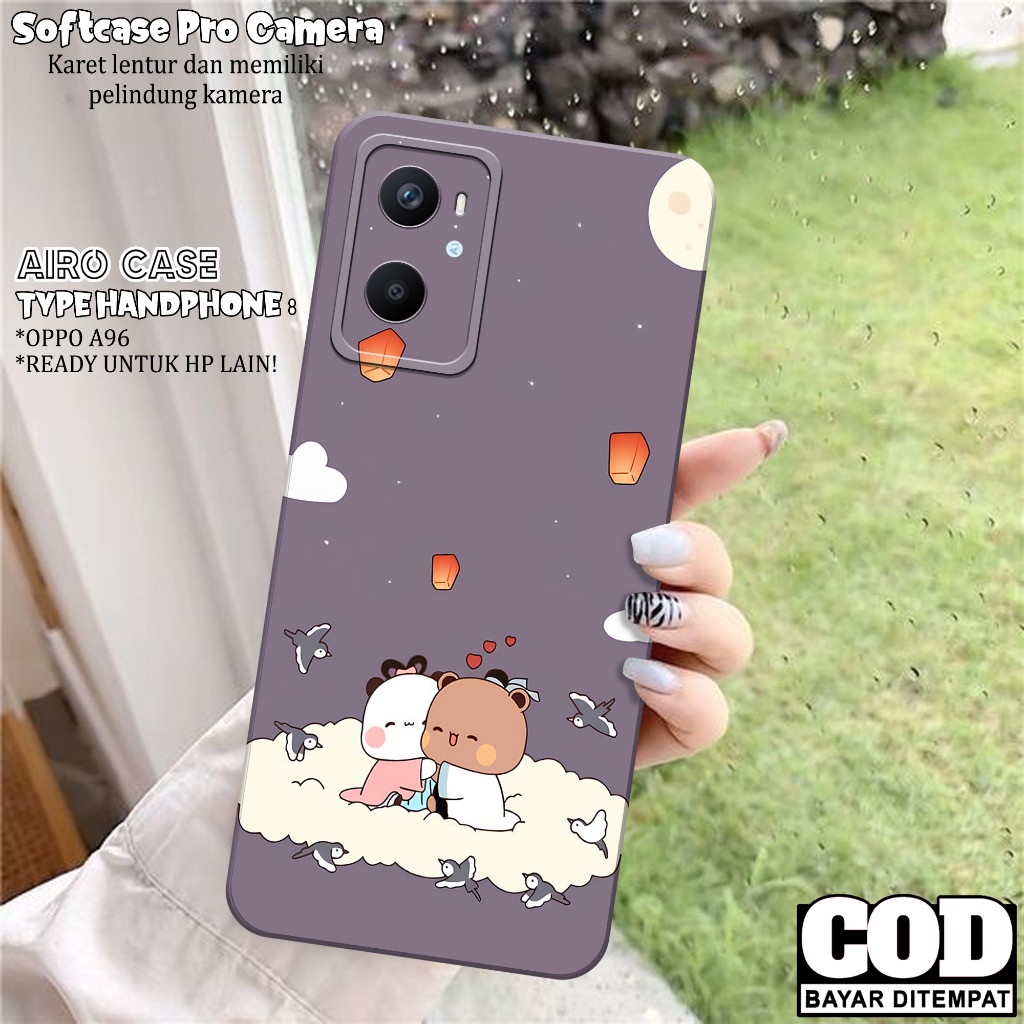 Case OPPO A96 - Softcase OPPO A96 - Fashion Case KARTUN - Casing OPPO A96 - Softcase Pro Camera - Tp