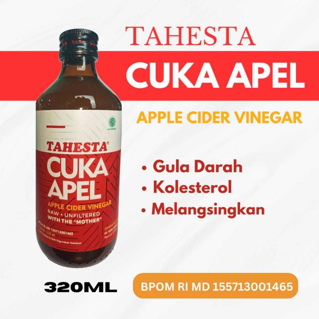 

Cuka Apel TAHESTA | Solusi Gula Darah Tinggi