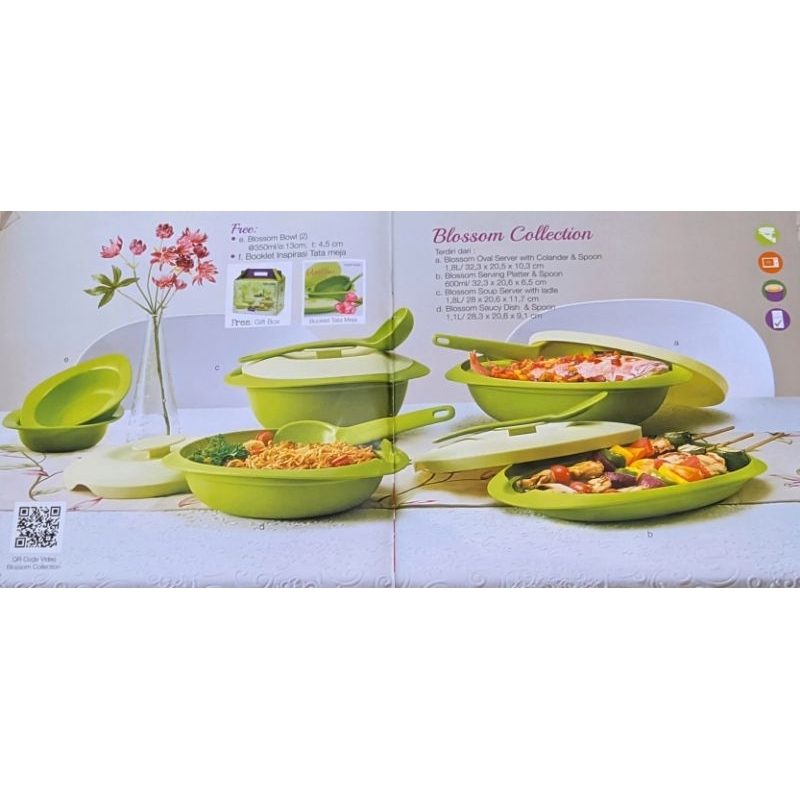 Tupperware Blossom Collection