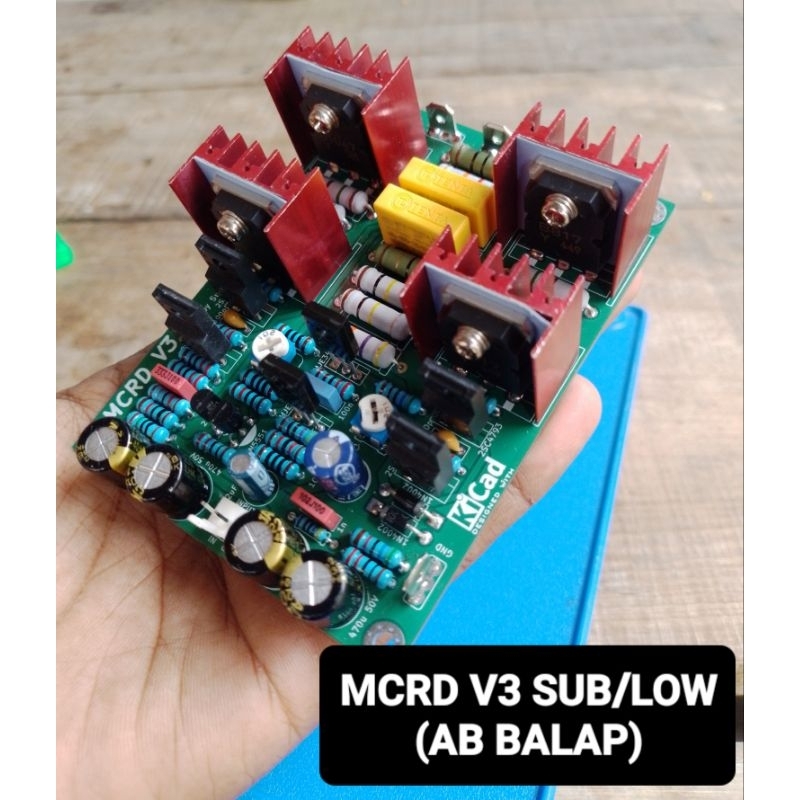 DRIVER MCRD V3 SUB LOW MID CT45/55/65 sudah lulus set bias , dco & bunyi