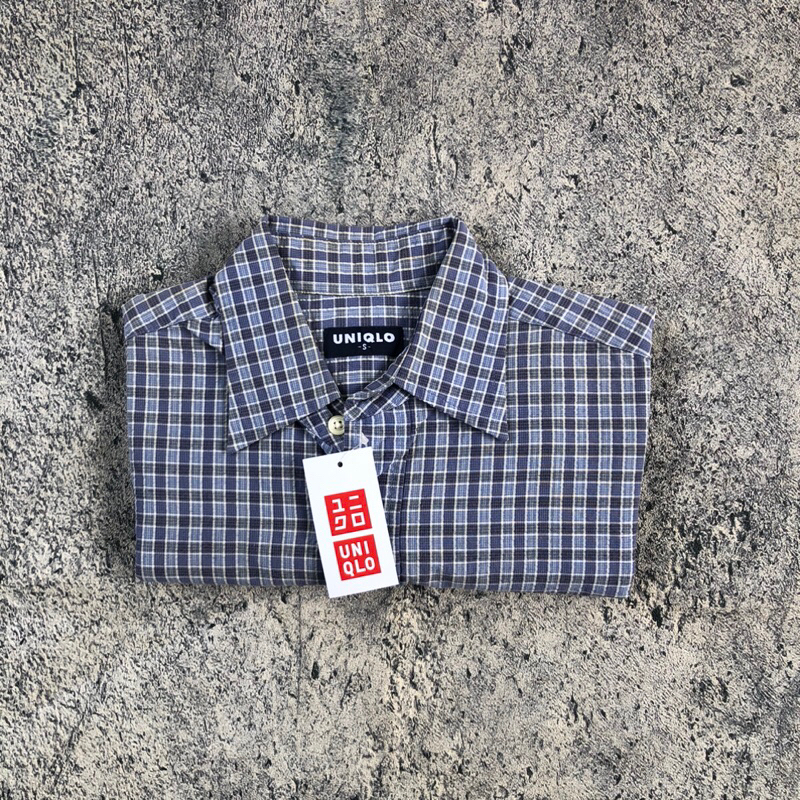 Uniqlo plaid flannel Shirt