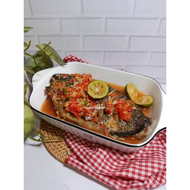 

Pre-Order Pecak Ikan Betawi - Pedas, Segar, mantap.