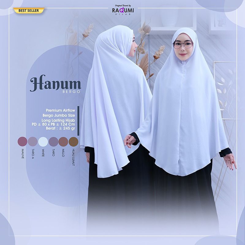 Hanum Raqumi Bergo Hijab Jumbo