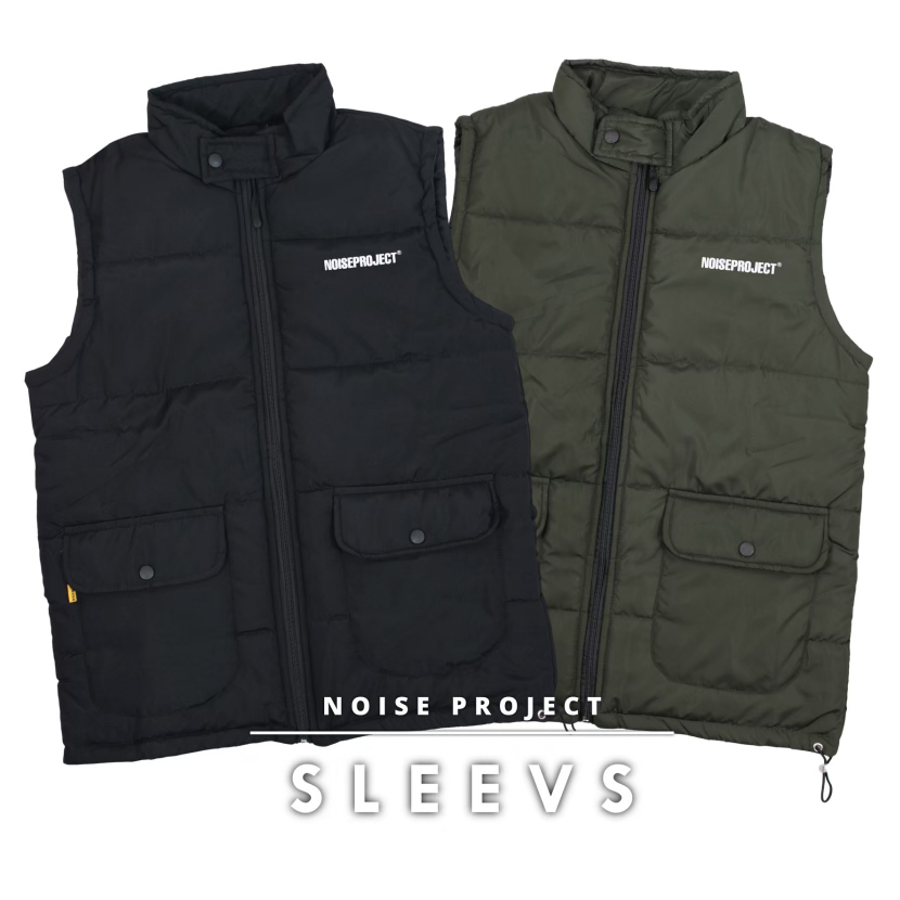 Rompi Pria Vest Tebal Hangat Original Noise Project Water-repellent