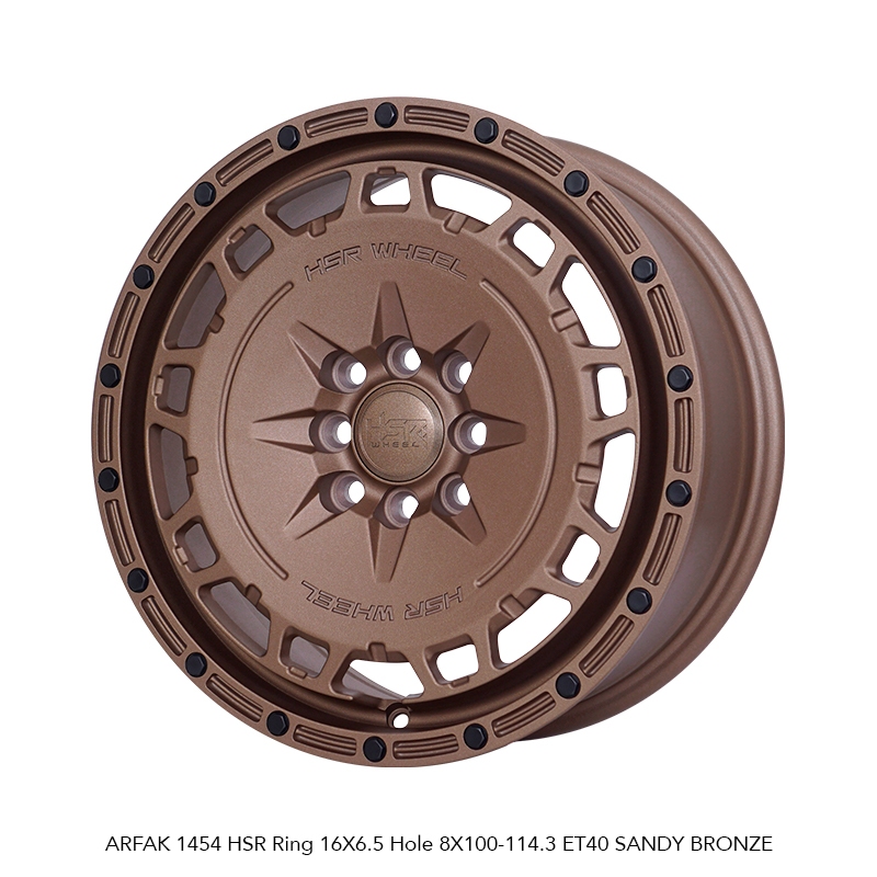 Her Wheel ARFAK 1454 HSR Ring 16x6.5 Hole ET40 Sandy Bronze