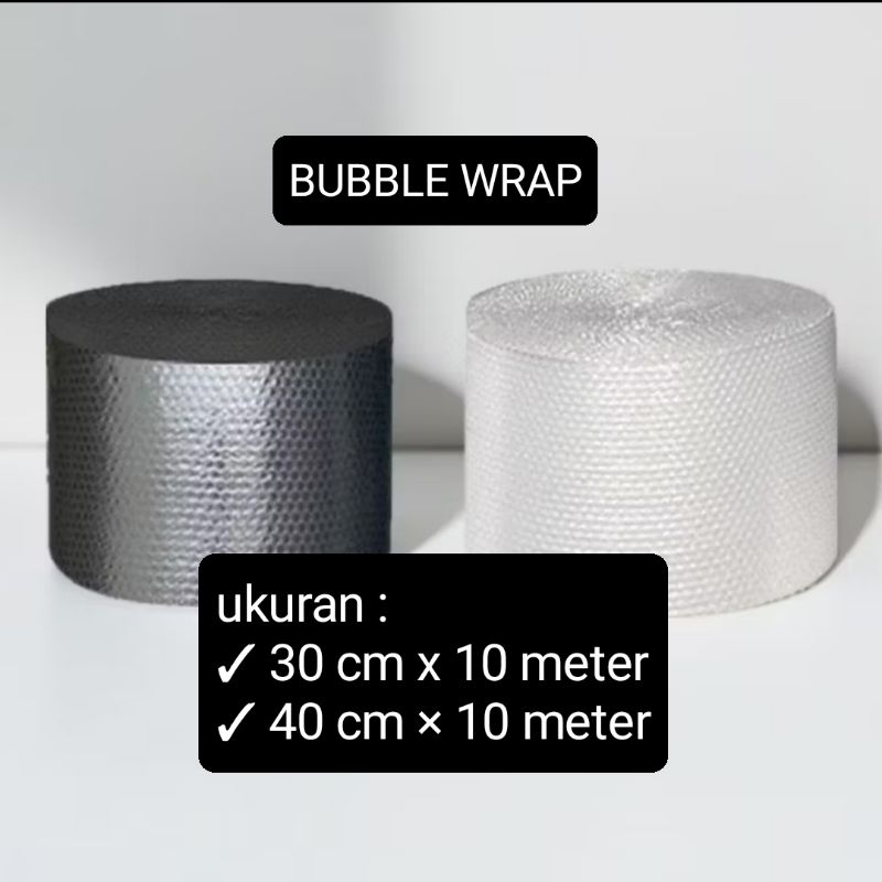 

Bubble Wrap ecer ukuran 30x10 40x10