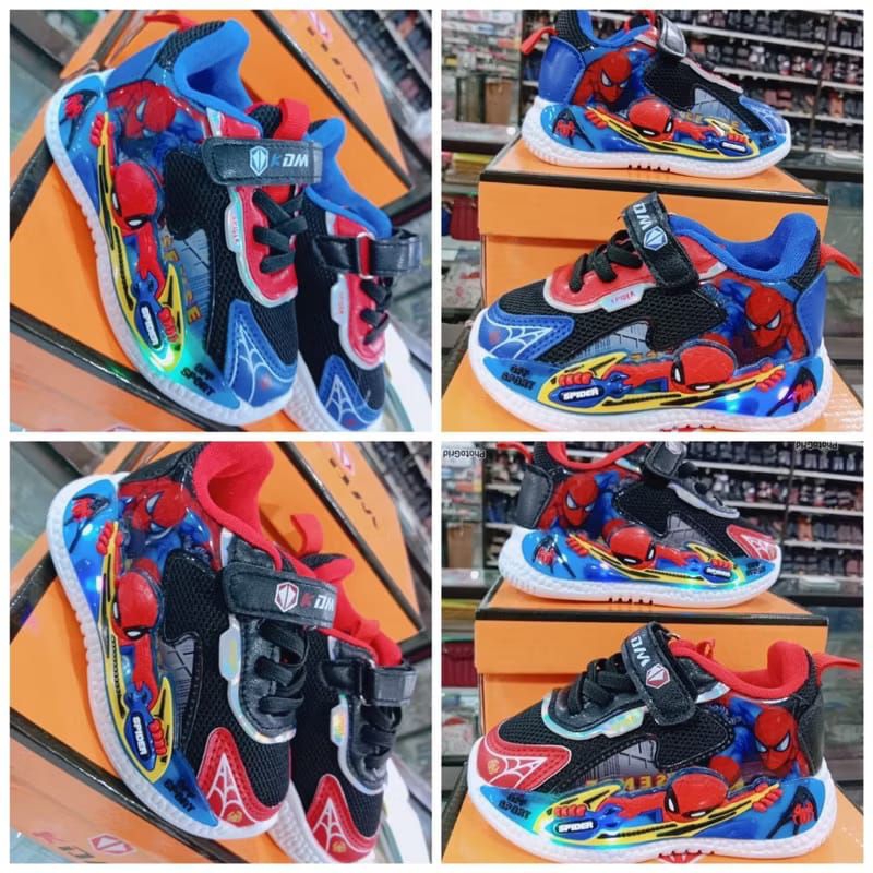 SEPATU LAMPU ANAK IMPORT KDM 018S SIZE 21-30