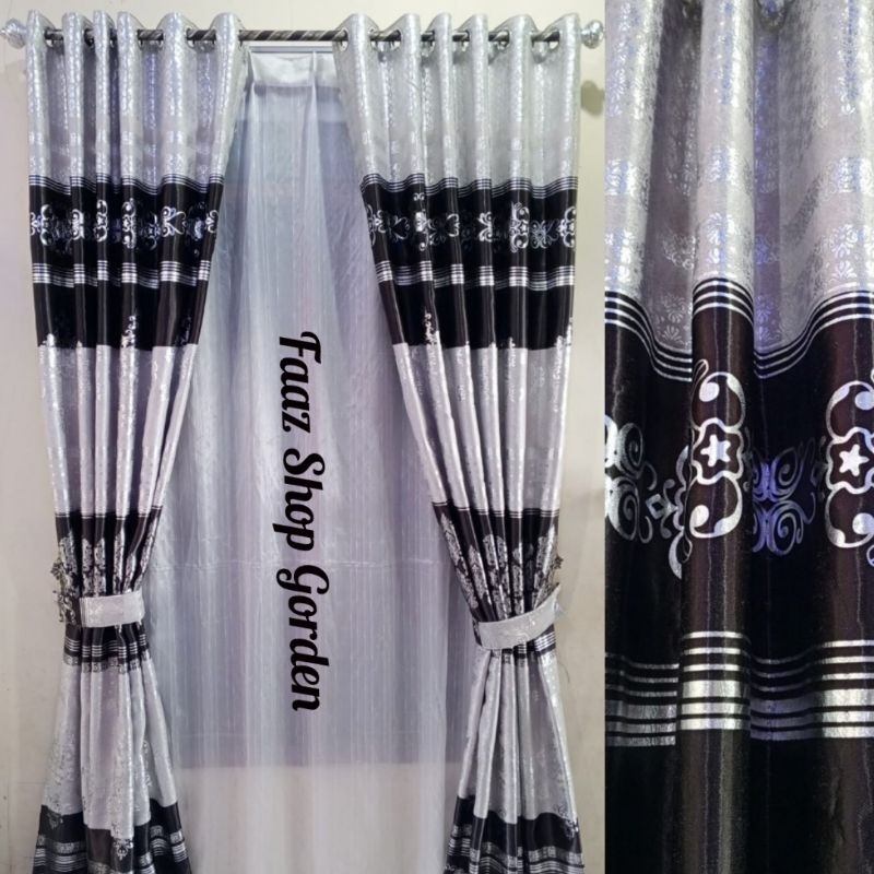 Gorden Motif Gorden Jendela Aesthetic Gorden Pintu Kamar Tidur Gorden Blackout Premium Tebal