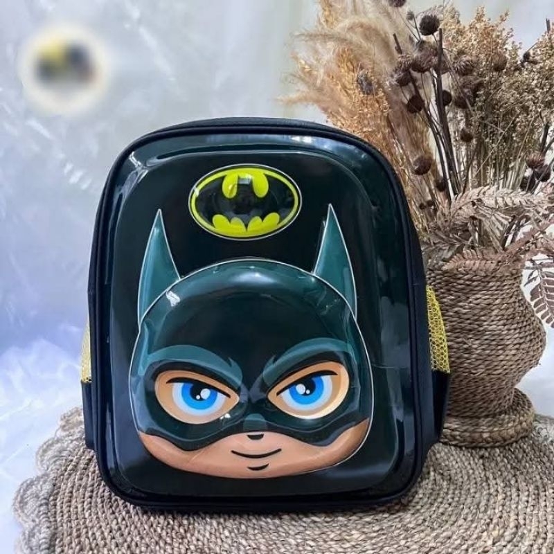 tas.anak karakter Batman topeng