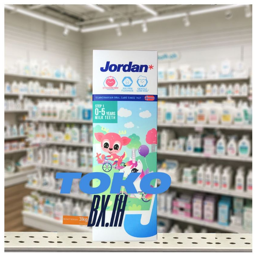 Pasta Gigi Jordan Step 1 (0-5 Tahun)