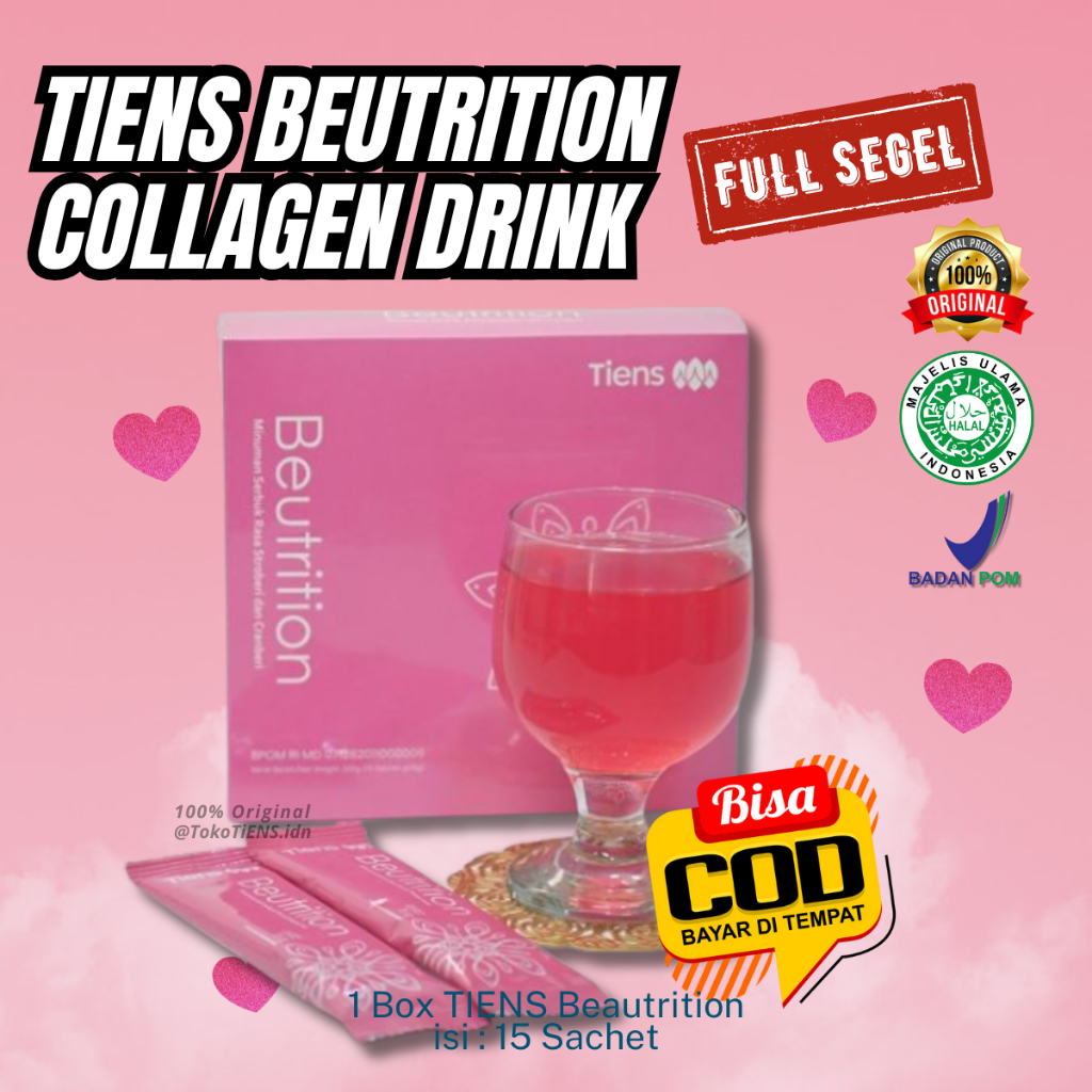 MINUMAN KOLAGEN TIENS BEUTRITION - Halal BPOM