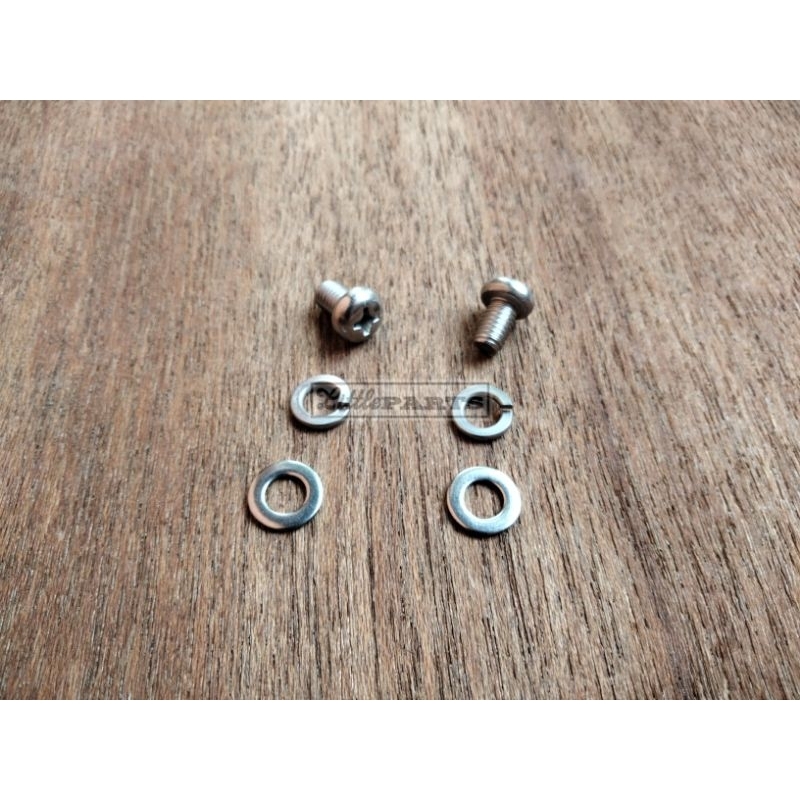 Baut baud cover tutup tameng leher knalpot honda c70 c700 astrea 800 star prima grand impressa legen