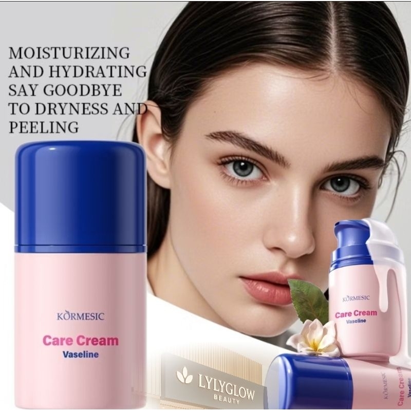 Krim Pemutih Wajah Tangan Tubuh | Vaseline Extra Cream Strong 3in1 Melembabkan Perbaiki Skin Barrier