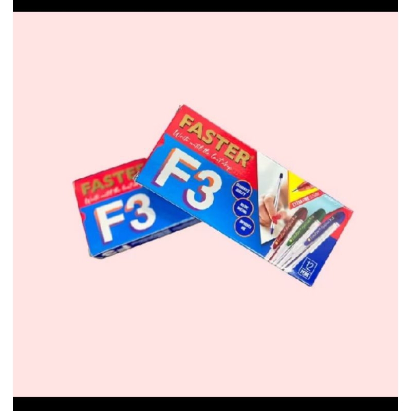 

Pulpen / Pen / Pena / Bolpen Faster F3 0.5 MM