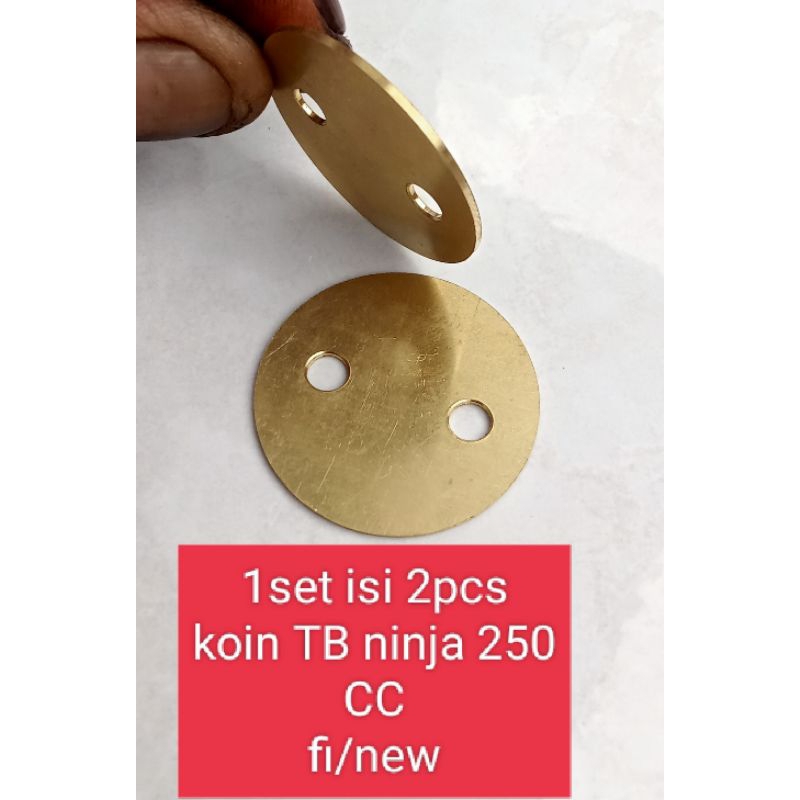 KOIN trothol body/koin karburator Kawasaki ninja 250 CC lama/new fi