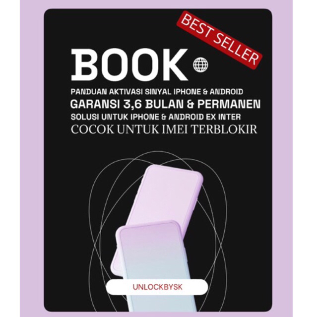 BOOK PERBAIKAN JARINGAN IPHONE & ANDROID ANTI BLOKIR SOLUSI IMEI IPHONE DAN ANDROID