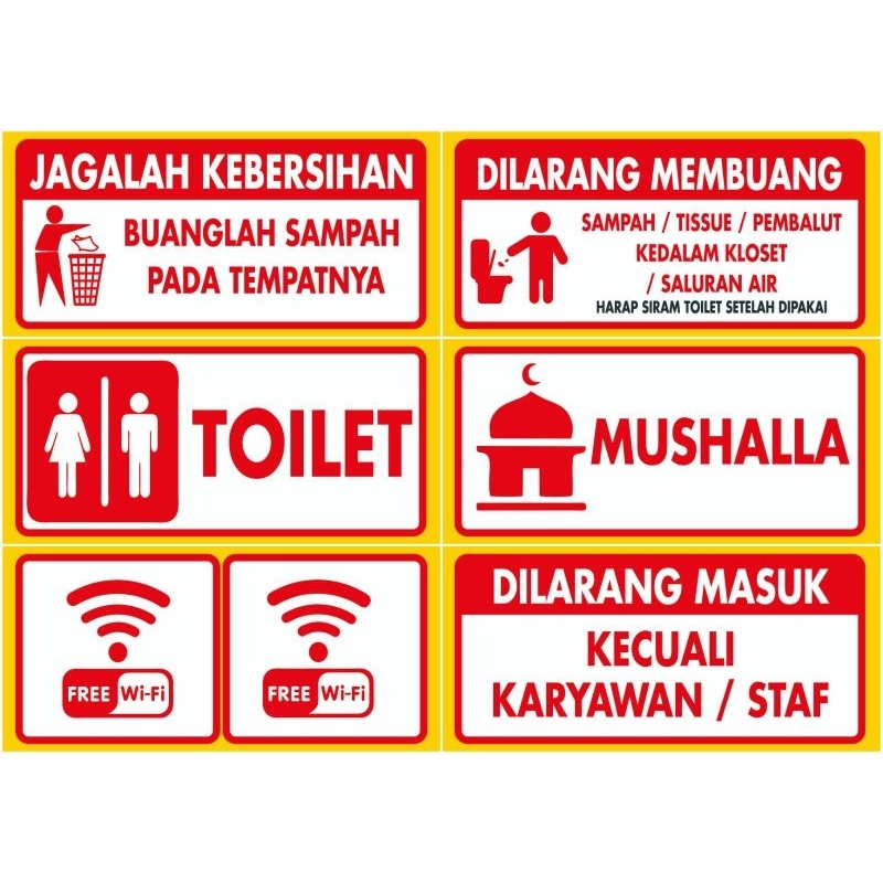 

Stiker Toko Jualan ( Paketan 7pcs )