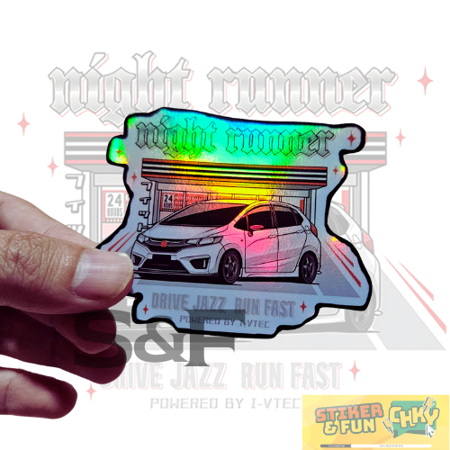 

Stiker Sticker Hollogram Laminasi HONDA JAZZ GK5 Vol 7