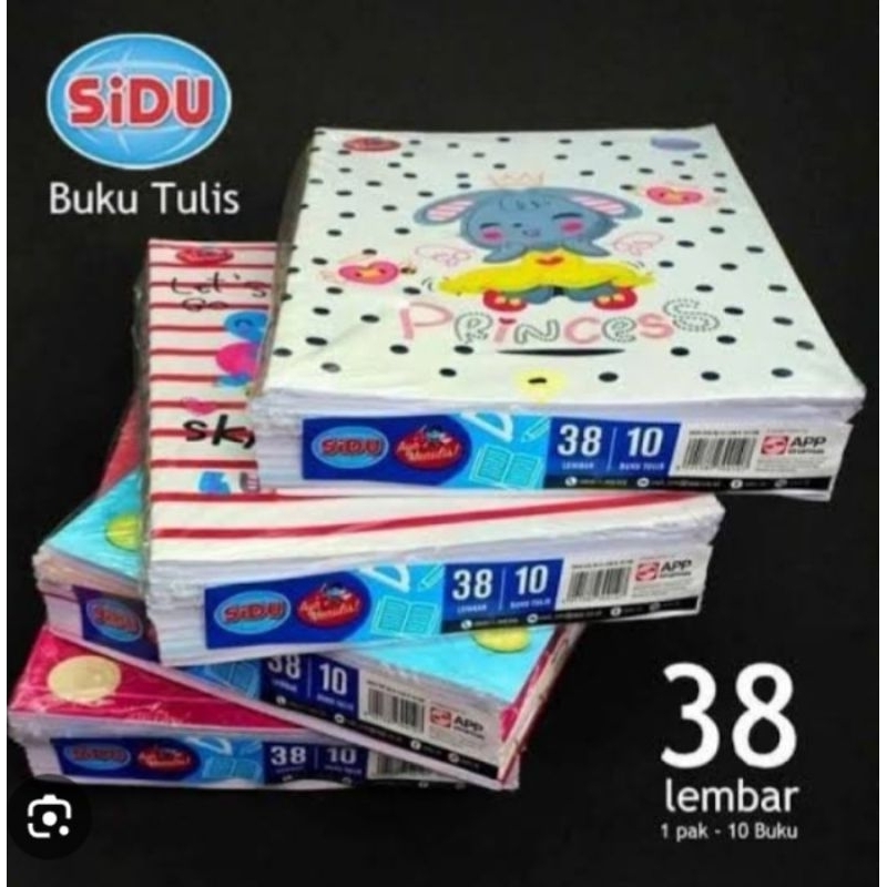 

buku sidu isi 38 lembar/pack isi 10