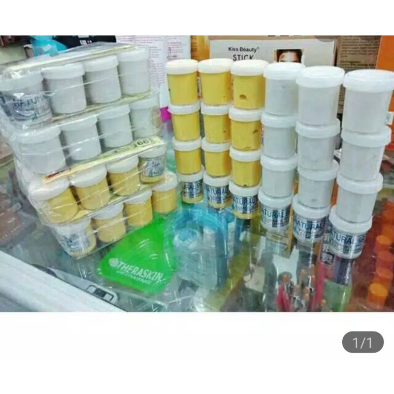 Cream natural 99 original (lusinan)