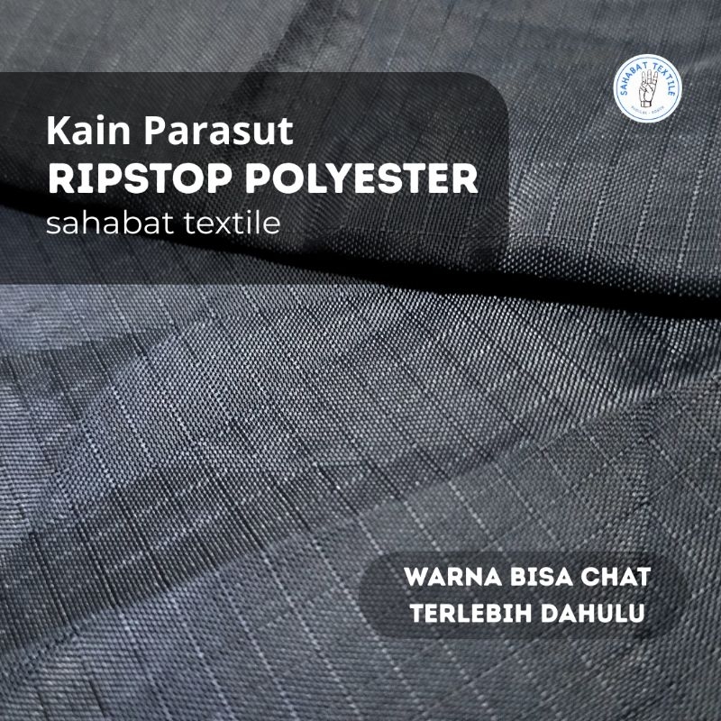 KAIN PARASUT RIPSTOP KAIN FURING PARASUT KAIN JAKET