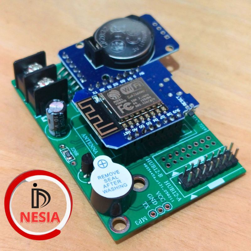 Controller jws p10 single color 1 baris kontroler jws khalifah jws esp p10 single color 1 baris