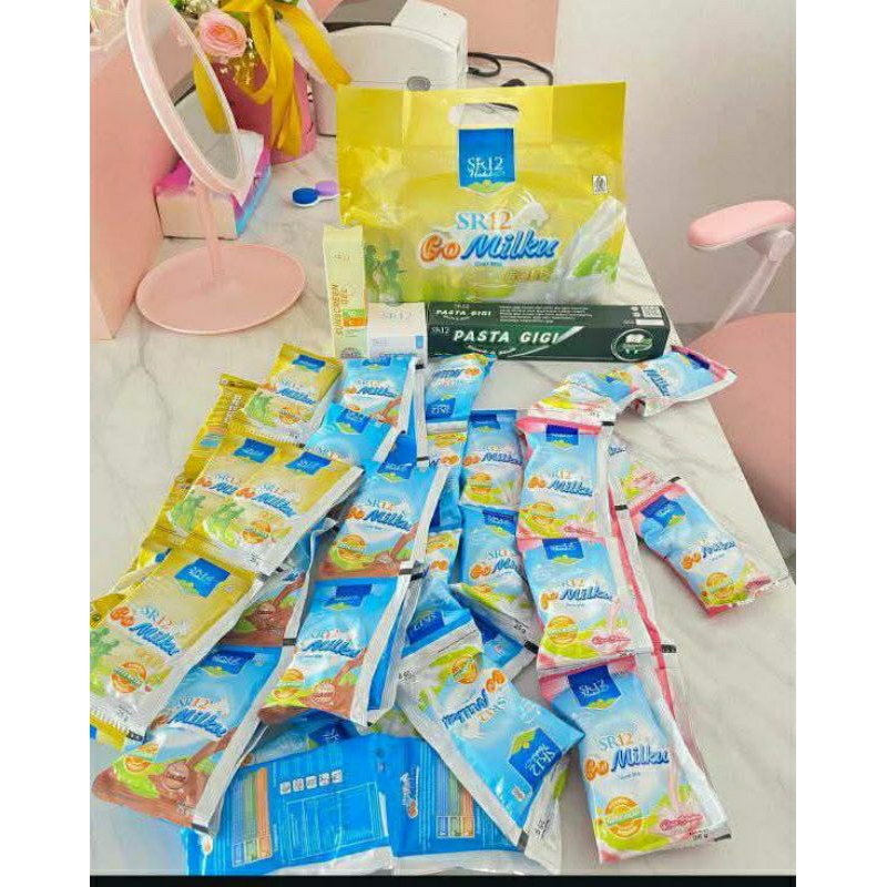 

SR12 Susu Gomilku 1 pak (40 sachet) | susu kambing sr12 | susu etawa Sr12 | Gomilku 40 sachet Sr12