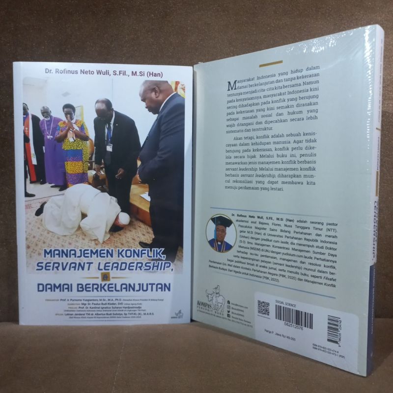 Buku Manajemen Konflik, Servant Leaderahip, dan Damai Berkelanjutan buku sejarah