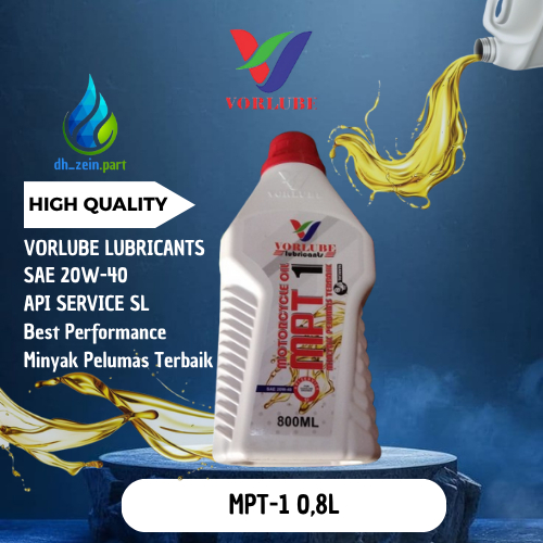 Vorlube Lubricant Oli MPT-1 - Oli mesin MPT-1 Petroasia Lubricants
