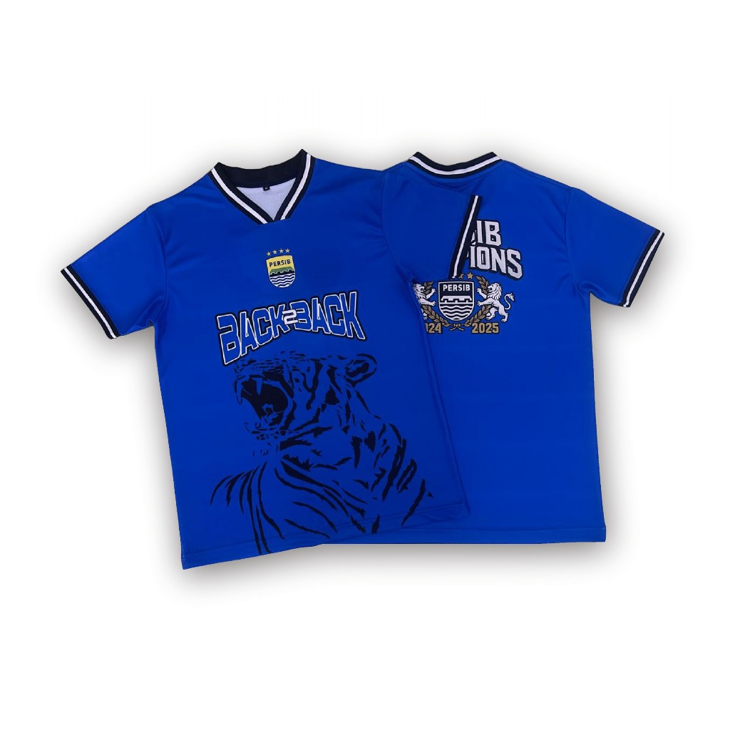 Kaos persib BAJU PERSIB JUARA flower city casual taped Jersey persib vintge / jersey persib juara 20