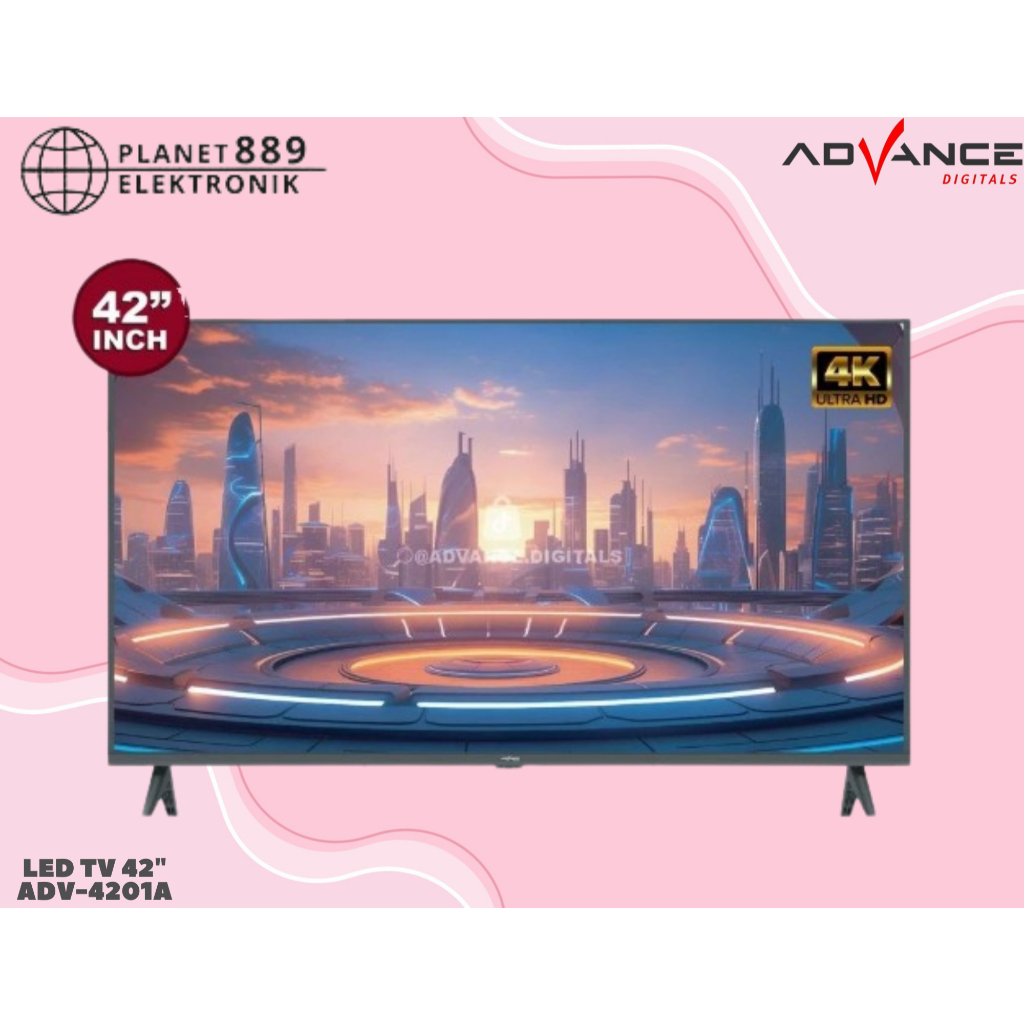 Advance Android TV LED ADV 4201A Smart TV Digital Frameless 42 Inch
