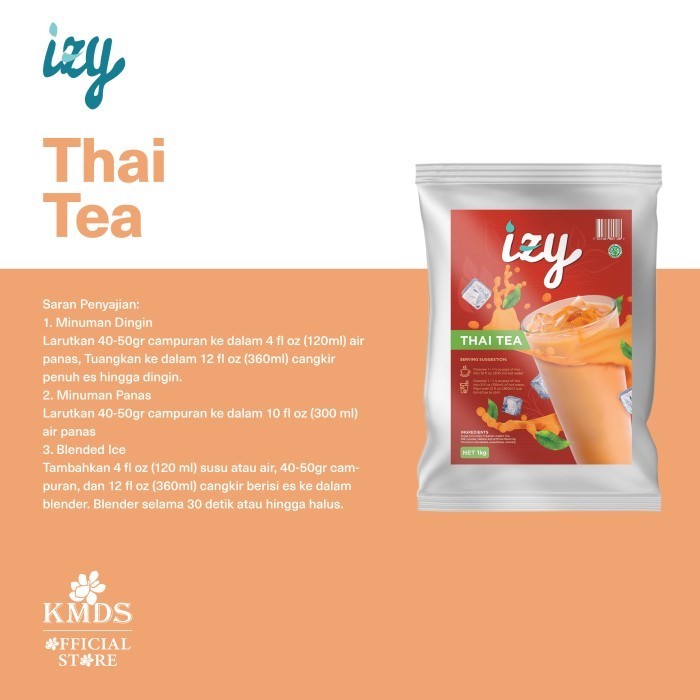 

IZY THAI TEA 1KG