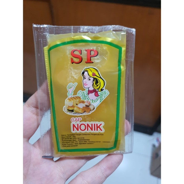 

(Bonus Toples untuk pembelian 12 Sachet ) SP Sachet Cap Nonik 25gr (Pengemulsi - Pelembut - Pengembang)
