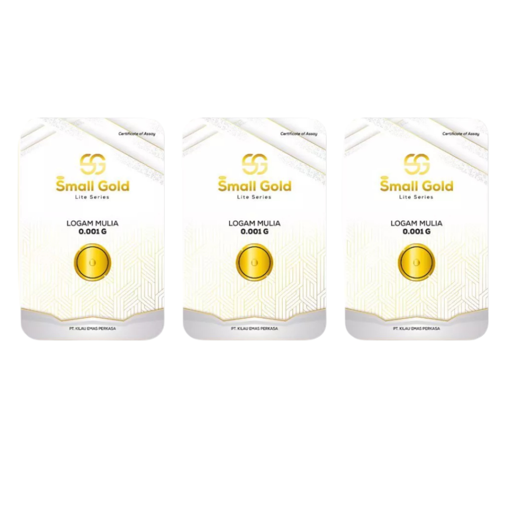 [FREE GIFT - NOT FOR SALE] Mini Emas 0.001 gram ( GOLD asli)