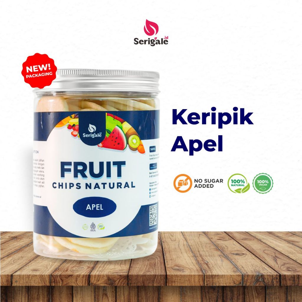 

SERIGALE.ID KERIPIK APEL PREMIUM KEMASAN BARU 650 ML
