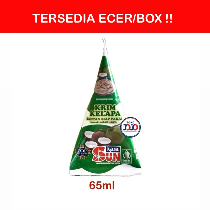 

Sunkara Santan Kelapa Instan Ecer 65 ml
