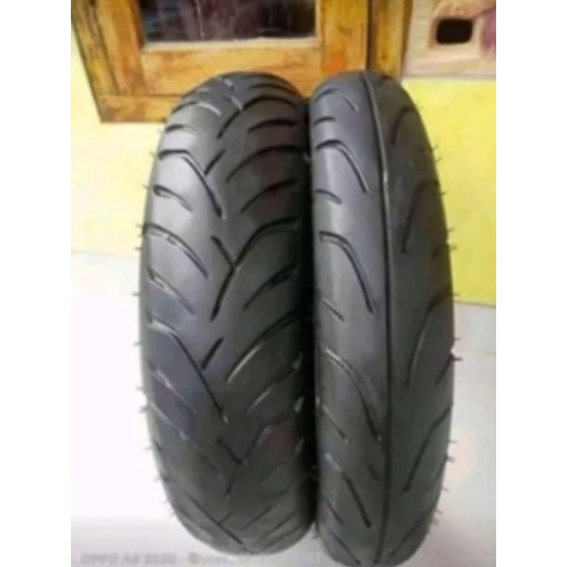 sepasang ban pcx ukuran 120/70 & 100/80 ring 14