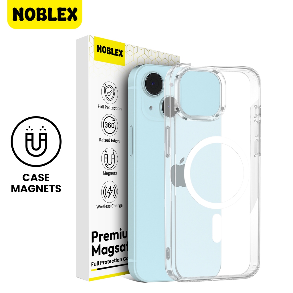 Noblex Magnetic Case Magsafe For Iphone X Xs Xsmax Casing Anti Crack Anti Kuning For Iphone Magnetic