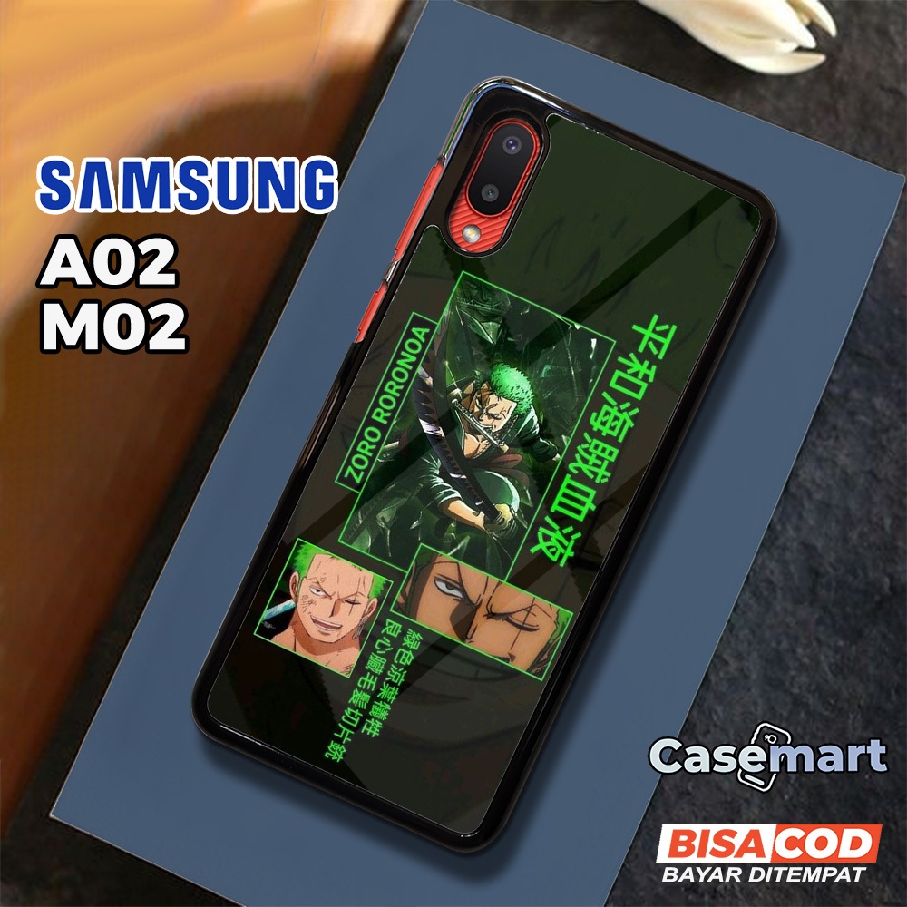 Case SAMSUNG A02 M02 Casing SAMSUNG A02 M02 Casemart [ZORO] Case Glossy Case Aesthetic Custom Case A