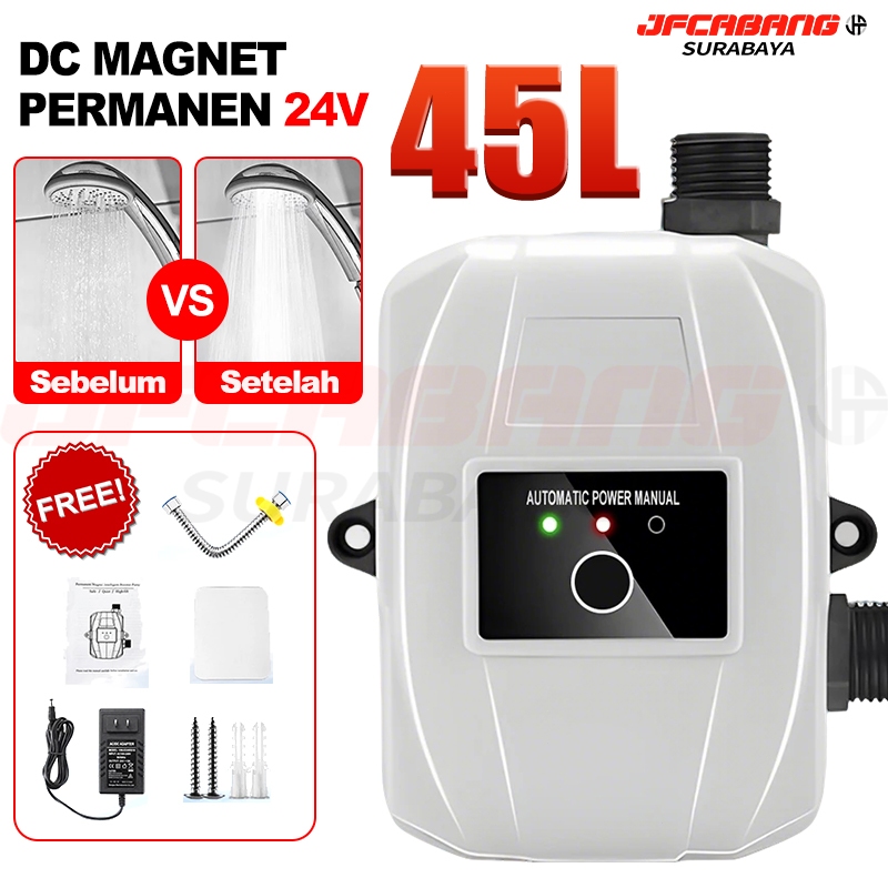 150W Pompa Booster Pendorong Air Booster Pump 45L/min Booster Water Heater Pompa/ 150W Pompa Booster