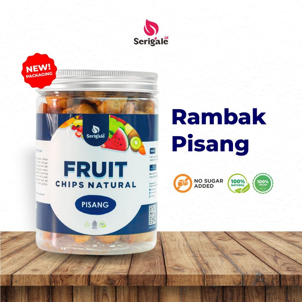 

SERIGALE.ID KERIPIK RAMBAK PISANG PREMIUM KEMASAN BARU 650 ML