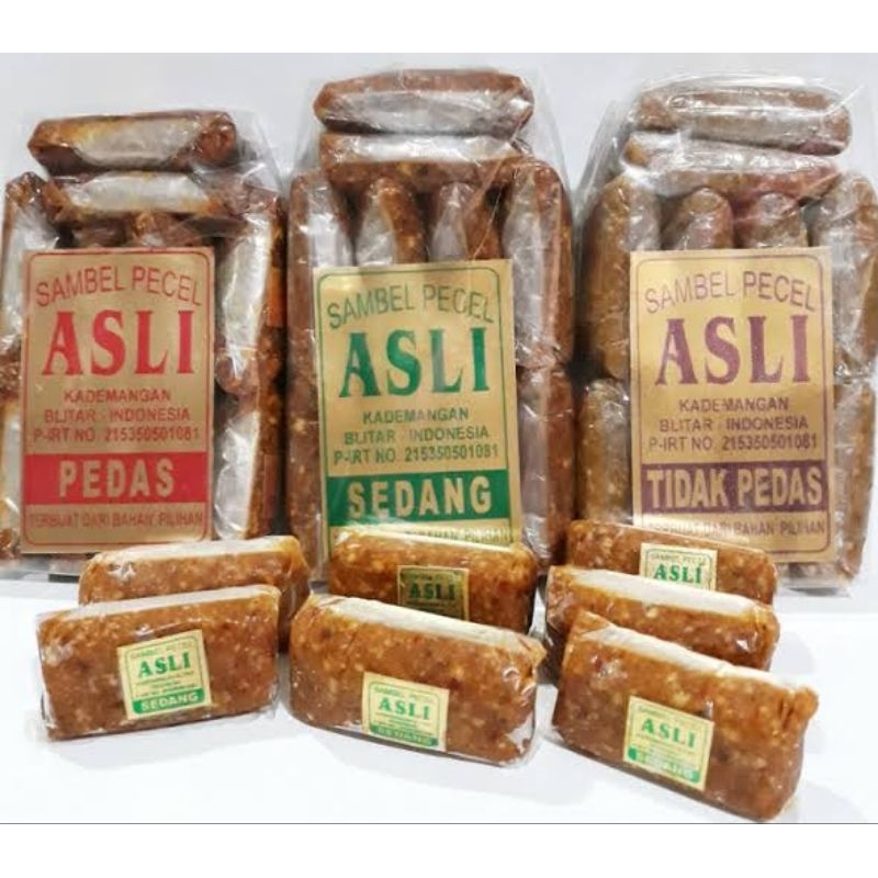 

Sambel Pecel Asli uk kecil - bumbu pecel